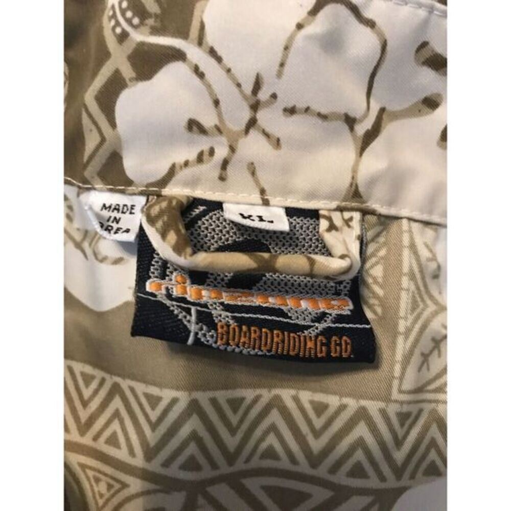 Vintage Ripzone Boardriding Co Short Sleeve Button Down Hawaiian 🌺 Shirt - Picture 2 of 7